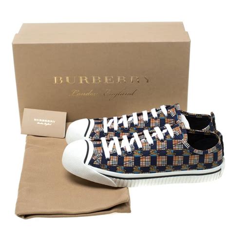 burberry kingly low top sneaker mens sneaker used|Burberry Kingly Multi.